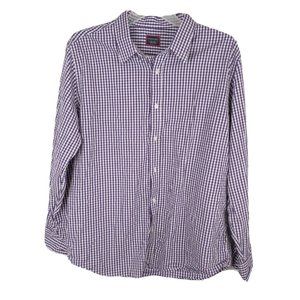 UNTUCKit Mens 2XL Purple Long Sleeve Button Up